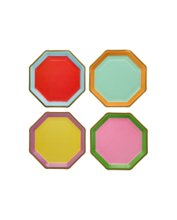 Platos Papel 23,5cm Premium Brights