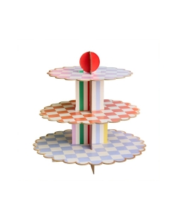 Soporte Pastel Color Brillo 3 Niveles 34 x 35cm