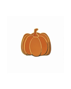 Platos Papel Calabaza