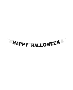 Guirnalda Happy Halloween Fantasma 2m