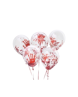 Globos Latex 30cm Confeti Sangriento
