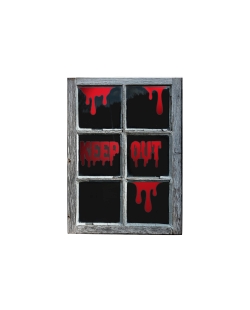 Pegatinas Eventana Keep Out