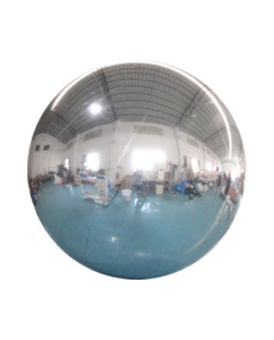 Esfera Mirror Balls Plata 80cm Con Valvula + Kit Pinchazo