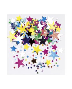 Confeti Estrellas Multicolor Foil 14gr 