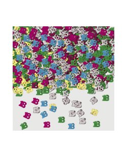 Confeti Numero 18 Multicolor Foil 14gr 
