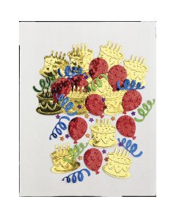 Confeti Globos Y Tartas Multicolor 14gr 