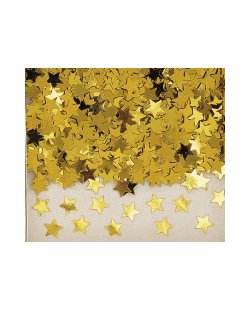 Confeti Estrellas Oro 14gr 