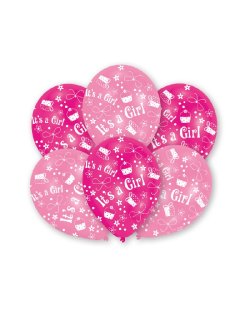 Globos Latex 27,5cm Its A Girl 