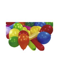 Globos Star Value 25 assorted Latex Balloons  