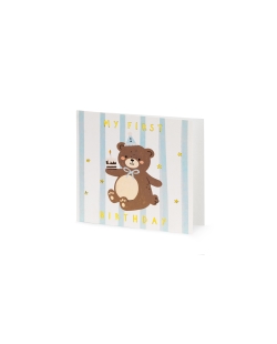 Tarjeta Bday Oso 14X14cm ***OFERTA DTO NO ACUMULABLE