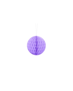 Bola Nido Abeja Lila 10cm ***OFERTA DTO NO ACUMULABLE