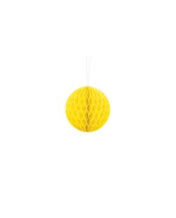 Bola Nido Abeja Amarillo 10cm ***OFERTA DTO NO ACUMULABLE