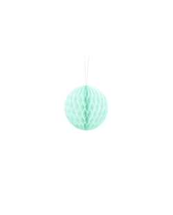 Bola Nido Abeja Menta Claro 10cm ***OFERTA DTO NO ACUMULABLE