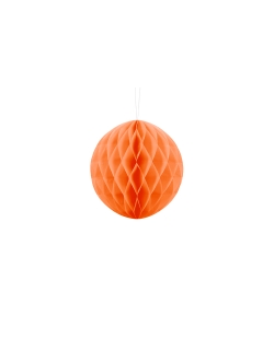 Bola Nido Abeja Naranja 20cm ***OFERTA DTO NO ACUMULABLE