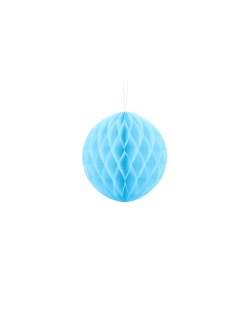Bola Nido Abeja Azul Cielo 20cm ***OFERTA DTO NO ACUMULABLE