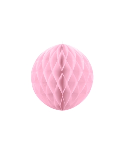 Bola Nido Abeja Rosa Claro 20cm ***OFERTA DTO NO ACUMULABLE