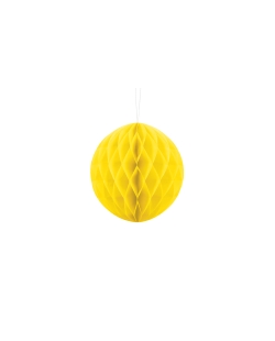 Bola Nido Abeja Amarillo 20cm ***OFERTA DTO NO ACUMULABLE