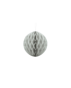 Bola Nido Abeja Gris Claro 20cm ***OFERTA DTO NO ACUMULABLE