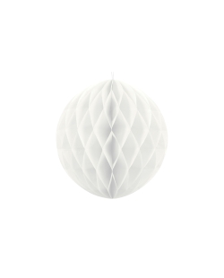 Bola Nido Abeja Blanco 30cm ***OFERTA DTO NO ACUMULABLE