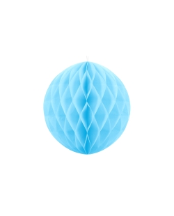 Bola Nido Abeja Azul Cielo 30cm ***OFERTA DTO NO ACUMULABLE