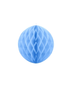 Bola Nido Abeja Azul Claro 30cm ***OFERTA DTO NO ACUMULABLE