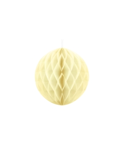 Bola Nido Abeja Amarillo Palido 30cm ***OFERTA DTO NO ACUMULABLE