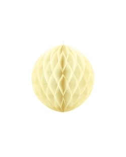 Bola Nido Abeja Amarillo Palido 40cm ***OFERTA DTO NO ACUMULABLE