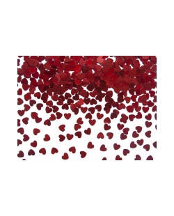 Confeti Corazones Rojo 5mm 30gr ***OFERTA DTO NO ACUMULABLE