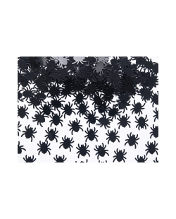 Confeti Arañas 1.2 X 1.2cm 15gr ***OFERTA DTO NO ACUMULABLE
