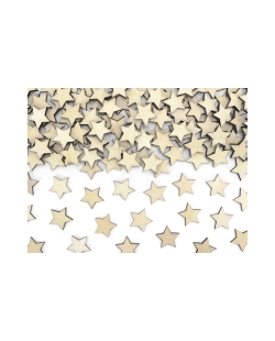 Confeti Madera Estrellas 2X2cm ***OFERTA DTO NO ACUMULABLE
