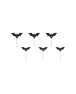 Deco Pastel Murcielagos 3.6-4.7cm ***OFERTA DTO NO ACUMULABLE