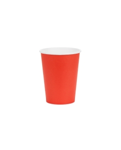 Vasos Papel 250ml Rojo ***OFERTA DTO NO ACUMULABLE