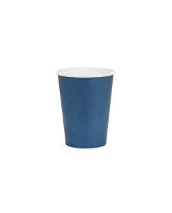 Vasos Papel 250ml Azul Marino ***OFERTA DTO NO ACUMULABLE