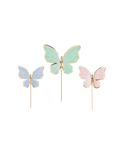Adornos Tarta Mariposas 9X6,5cm ***OFERTA DTO NO ACUMULABLE