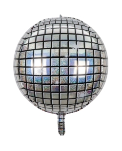 Globo Foil Esfera Bola Disco 55cm