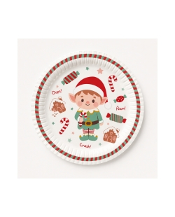 8 Platos 23cm Elfo Colección Liragram