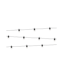 Guirnalda Luces Led Negro 5M ***OFERTA DTO NO ACUMULABLE
