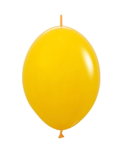 Globo Latex Link-O-Loon 12 Sempertex Fashion Amarillo Miel  30cm