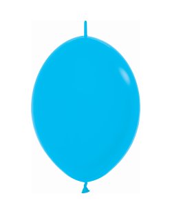 Globo Latex Link-O-Loon 12 Sempertex Fashion Solido Azul 29cm