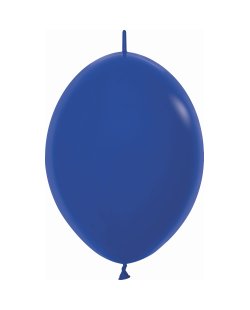 Globo Latex Link-O-Loon 12 Sempertex Fashion Solido Azul Real 29cm