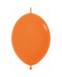 Globo Latex Link-O-Loon 12 Sempertex Fashion Solido Naranja 29cm