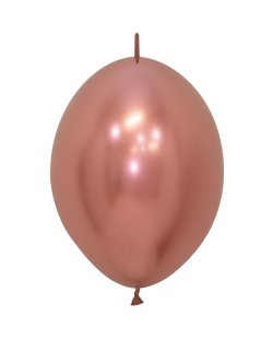 Globo Latex Link-O-Loon 12 Sempertex Reflex Plata 29cm