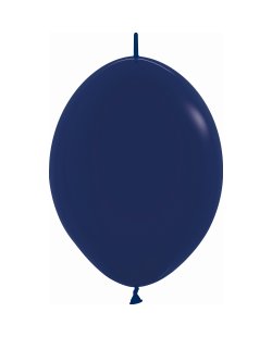 Globo Latex Link-O-Loon 6 Sempertex Fashion Solido Azul Naval 15cm