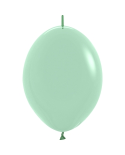 Globo Latex Link-O-Loon 6 Sempertex Pastel Dusk Te Verde 15cm