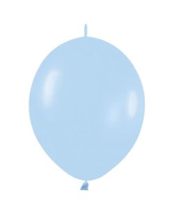 Globo Latex Link-O-Loon 6 Sempertex Fashion Pastel Azul 15cm