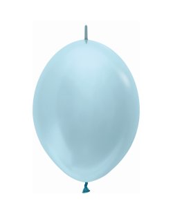 Globo Latex Link-O-Loon 6 Sempertex Satin Azul 15cm