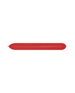 Globo Latex Link-O-Loon Sempertex Fashion Solido Rojo 15cm X 150cm
