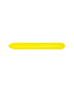 Globo Latex Link-O-Loon Sempertex Fashion Solido Amarillo 15cm X 150cm