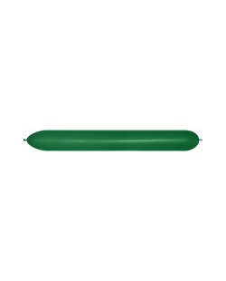 Globo Latex Link-O-Loon Sempertex Fashion Solido Verde Selva 15cm X 150cm