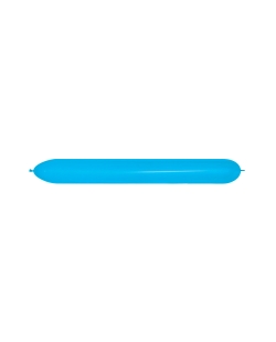 Globo Latex Link-O-Loon Sempertex Fashion Solido Azul 15cm X 150cm